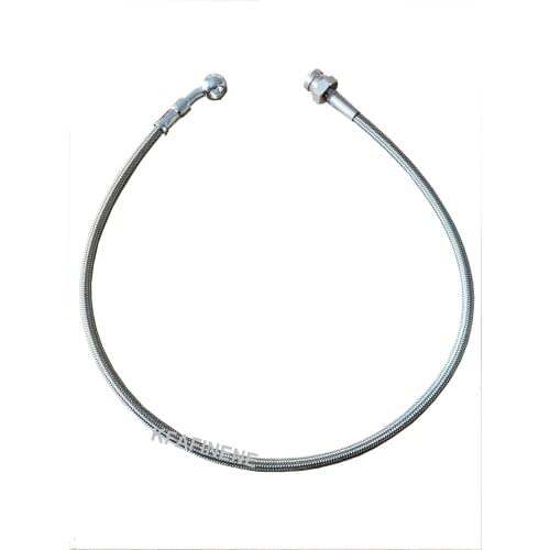 Stainless Steel Braided PTFE brake line With 28 Degree Banjo Fittings And Hexagonal Joint