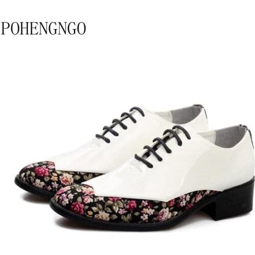 Luxury Brand Men Patent Leather Oxford Shoes Designer Pointed Toe Business Wedding Shoes For Men Dress Shoes Zapatos de hombre