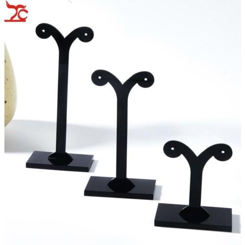 3pcs/Set Earring Display Shelf Acrylic Earrings Showing Stand Jewelry Showcase Props Earring Stud Holder