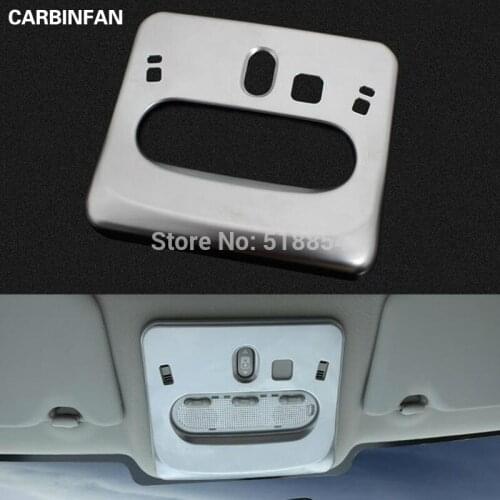 ABS chromium car roof reading lamp light accessories moulding trim for 2014 2015 2016 Nissan Qashqai Sticker
