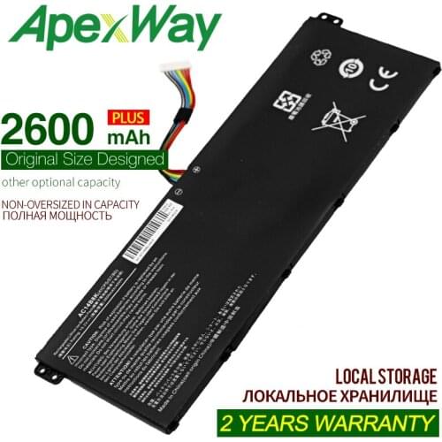 ApexWay 15.2V AC14B8K battery for Acer Aspire ES1-711 ES1-311 R3-131T E3-112 ES1-531 E3-112MES1-411 R7-371T V3-111 E3-111