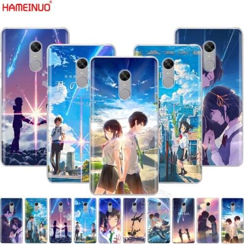 HAMEINUO Your Name Anime Coque Cover phone Case for Xiaomi redmi 5 4 1 1s 2 3 3s pro PLUS redmi note 4 4X 4A 5A