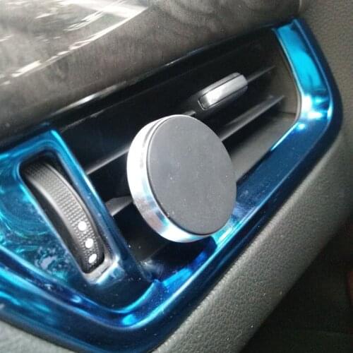 For Universal Car Air Vent Magnetic Mobile Phone Holder For Ford Focus Fusion Escort Kuga Ecosport Fiesta Falcon EDGE/Explorer