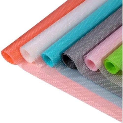 Drawer Mat Moisture-proof kitchen Table Cabinet Shelf Liner Mats Cupboards Pad Paper Non Slip Waterproof Closet Placemat