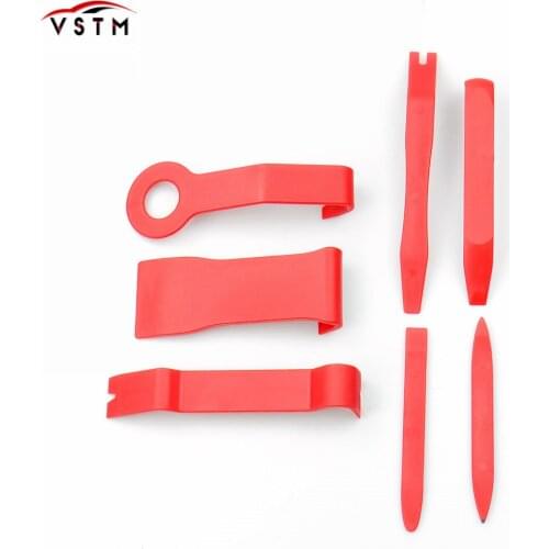 Hot Selling 7Pcs Car Repair Tool Kit Hard Plastic Auto Car Radio Media Panel Door Clip Panel Trim Dashboard Removal Opening Tool