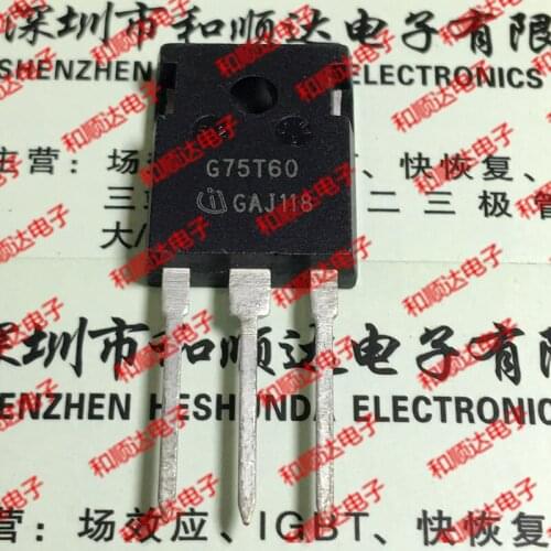 Original New / 2pcs / G75T60 TO-247