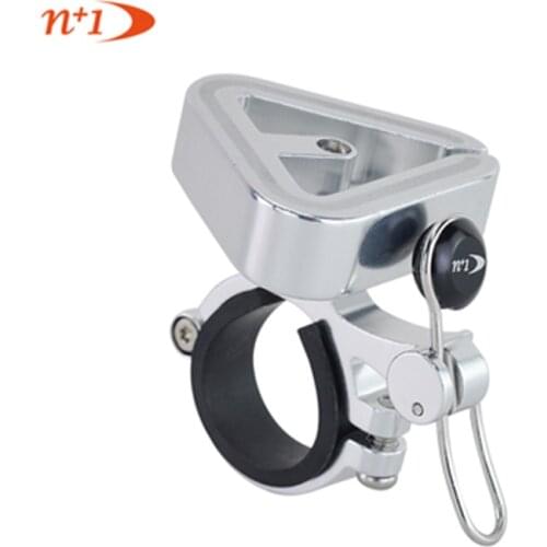 Genuine N+1 Bicycle Bell Pro MTB Road Bike Horn Stylish Triangle Design Clamp Ring Fixed Loud Sound Bike Parts