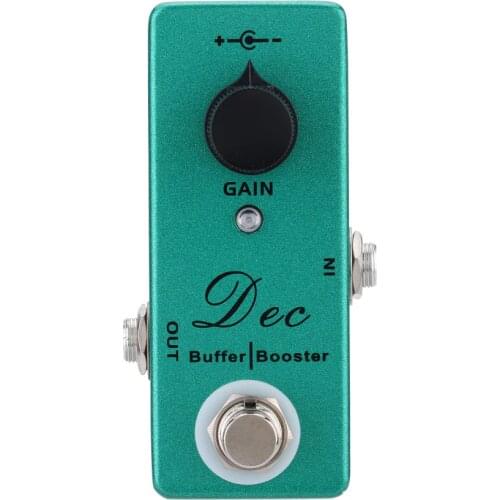 Booster Guitar Pedal Electric Guitar Effect Pedal Mini Single Effect with Clean Boost True Bypass Guitar Accessories