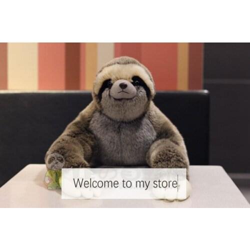 Plush toys children Three-toed sloth simulation doll toy gift