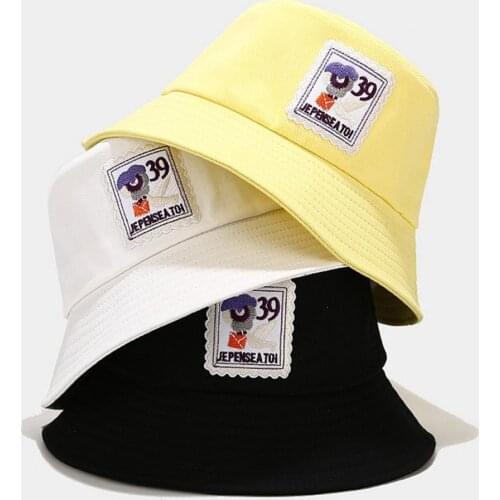 Retro Cotton Fisherman Hats Portable Folding Caps Outdoor Sunshade Headgear