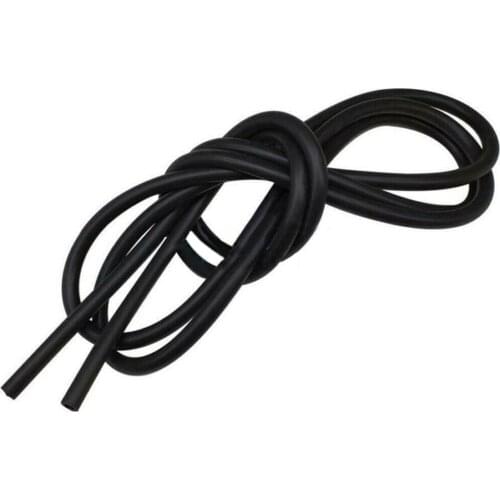 2M Hose Nozzle Pump Spray Hose Washer Windshield Wiper With Connector ABS Plastic+Rubber Black NEW PRACTICAL