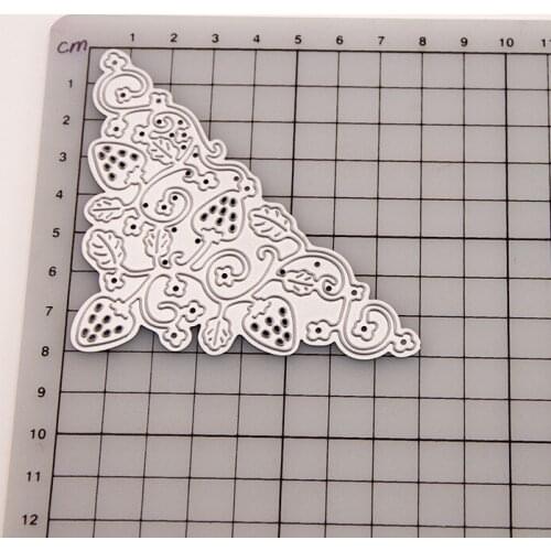 Reunion Strawberry Metal Cutting Dies Scrapbooking Craft Mold Cut Die Stencil Handmade Paper Card Make Template