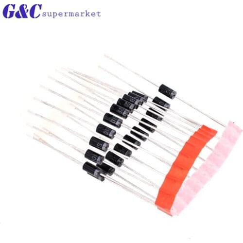 20PCS/100PCS SB2100 SR2100 100V 2A Schottky Diodes