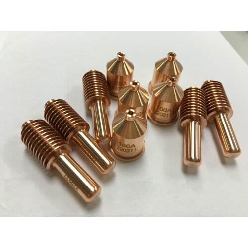 220011/220037/220047(50pcs+50pcs+10pcs)Plasma nozzle/electrode/shield plasma consumables