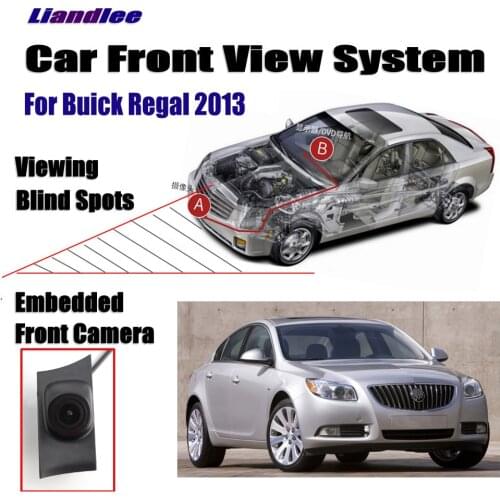 Car Front LOGO Grill Camera For Buick Regal 2013 Not Reverse Rearview Parking Camera Wide Angle