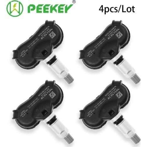 PEEKEY 4Pcs TPMS tyre Pressure Sensor 42753-SHJ-A53 315MHz Tire Pressure Monitor System For Acura Honda Ridgeline Odyssey Pilot