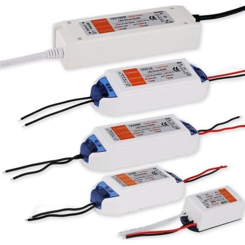 DC12V 18W 36W 72W 100W Lighting Transformers High Quality LED Driver for LED Strip Power Supply