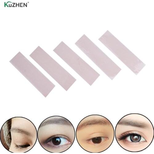 5 Sheets/120pcs Double Eyelid Stickers Gauze Mesh Lace Eyeliner Stealth Double Eyelid Tape Stickers Without Glue