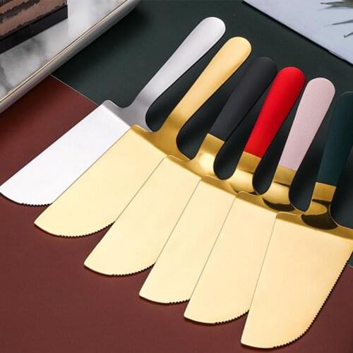 Steel Toothed Pizza Shovel Cake Butter Cheese Ice Cream Dessert Cutter Food High-End Kitchen Baking Tools