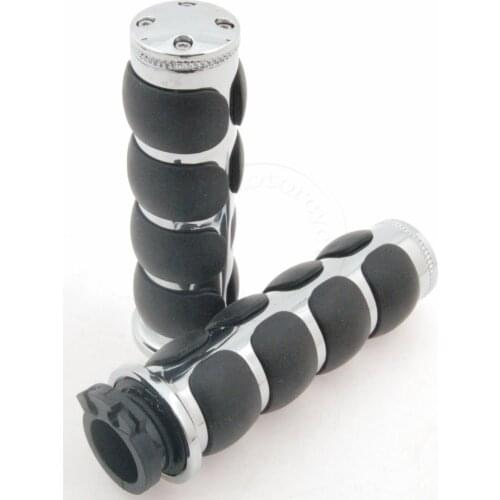 Motorcycle Replace Grips Handlebar For Harley Softail Sportster Dyna Customs Choppers Motorbike Handlebar Hand Chrome