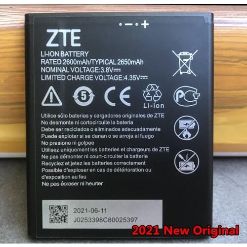 New High Quality Original 2650mAh Li3826T43P4h695950 Battery For ZTE Blade A5 2019 Mobile Phone Batteries
