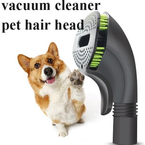 Pets Hair Cleaning Tools Dog Hair Remover Vacuum Cleaner Nozzle Head Accessories Pet Grooming Brush Loose Puppy Hair