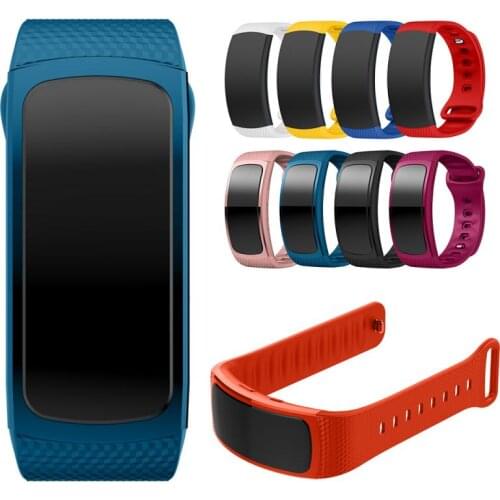 Silicone Watch band For Samsung Gear Fit 2 SM-R360 women fitness Watch bands Wrist Strap For Samsung Gear Fit2 Bracelet Strap