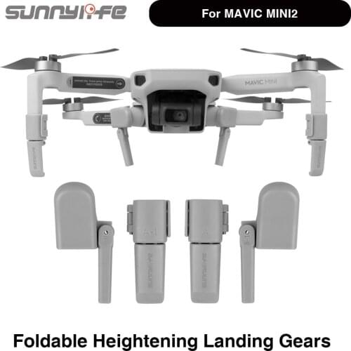 Sunnylife Foldable Heightening Landing Gears Stabilizers Protector For DJI Mavic Mini 2 Drone Accessories