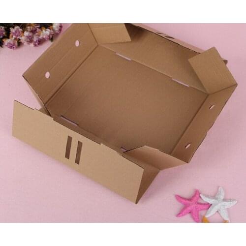 High quality packing paper gift box with product inserts,Custom recycled kraft box packaging ---DH10676