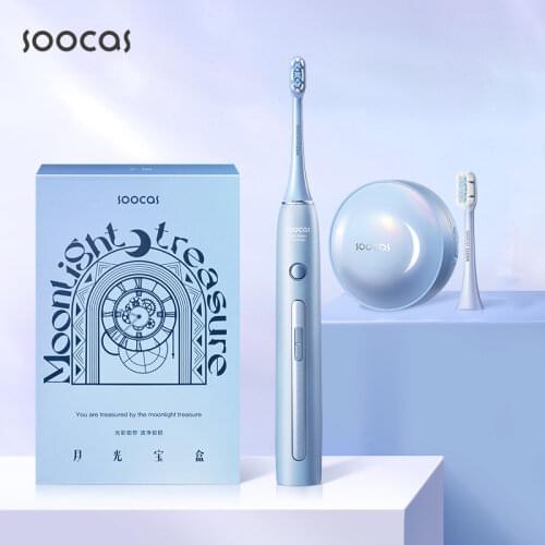SOOCAS X3Pro Adult Sonic Electric Toothbrush UVC Sterilization Brush IPX7 Waterproof 4 Modes Type-c Fast Charge Dental Tool