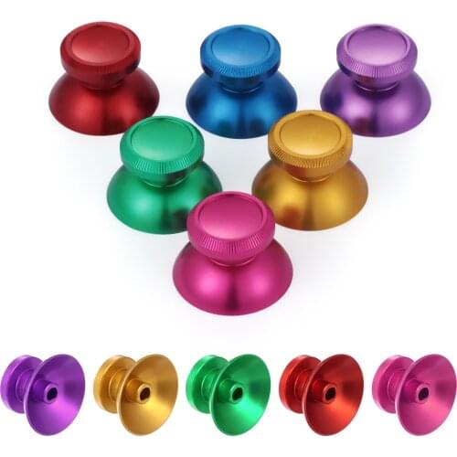 1PC Metal Analog Joystick thumb Stick grip Cap for PS4 Slim Pro XBOX ONE Controller thumbstick Case Colorful Universal Hot Sales