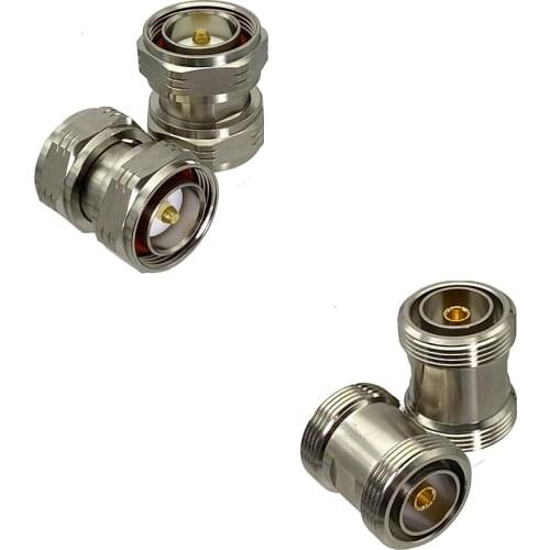7/16 DIN to 7/16 DIN Male & Female RF coaxial adapter connector