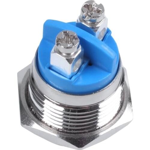16mm High Round High Round Momentary Metal Push Button Switch