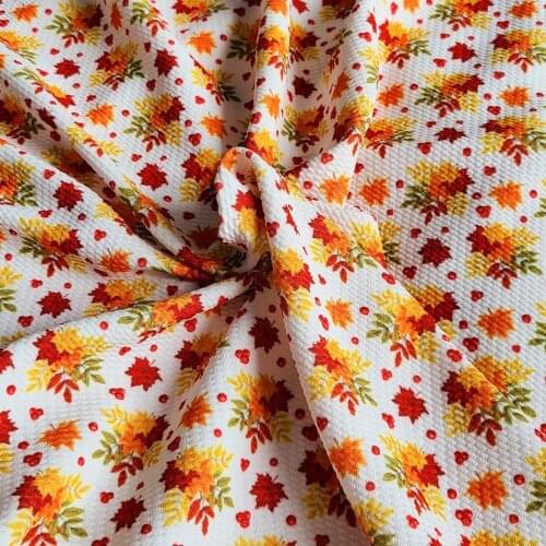 50cm*140cm Christmas Printed Printed Bullet Texture Liverpool Fabric Stretch Knit Fabric K5923