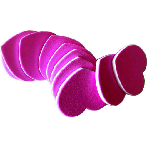 500 pcs mini nail emery board nail art tool beauty file