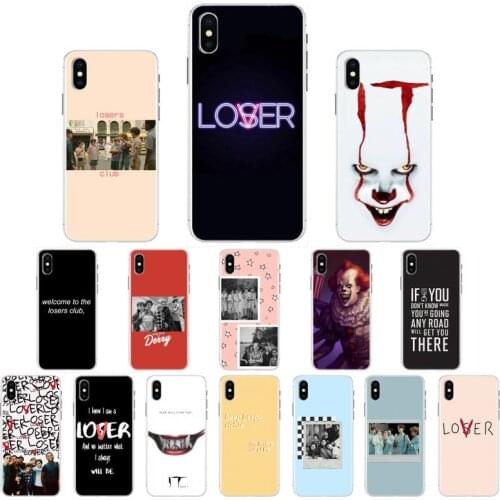 YNDFCNB Movie It Losers Club Phone Case for iphone 11 12 Mini Pro Max X XS MAX 6 6s 7 8 Plus 5 5S 5SE XR SE2020