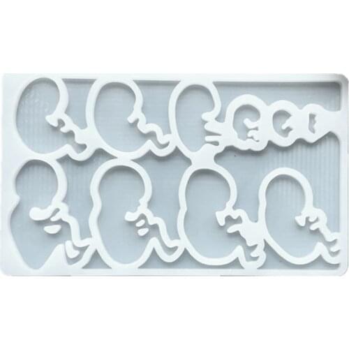 Fetus Development in October Growth Epoxy Resin Mold Silicone Mould DIY Crafts Jewelry Casting Mold Drop Shipping