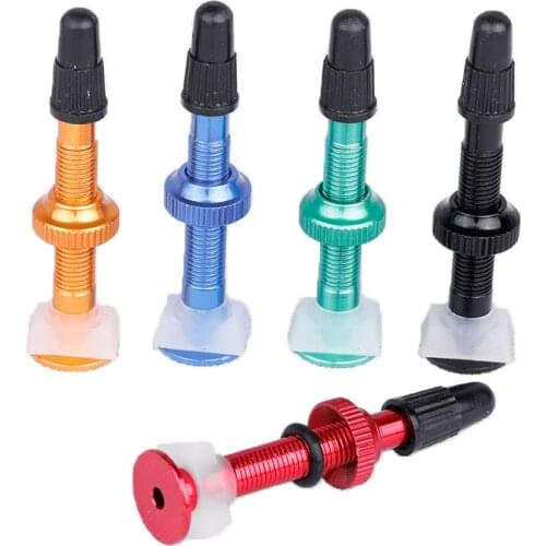 2pcs Bicycle Tubeless Rim Presta Valve 54mm MTB vacuum tire valve