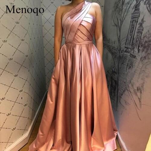 Menoqo Womens One Shoulder Evening Dresses