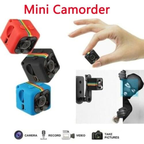 SQ11 Mini Camera HD 1080P/480P Sensor Night Vision Camcorder DVR Micro Camera Sport DV Video Small Camera Body Cam SQ Kamera