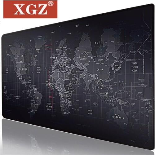 XGZ Map Medium Keyboard Pad Non-slip Rubber Mouse /small for Computer Players, Laptops and Notebooks, Gamers Pc