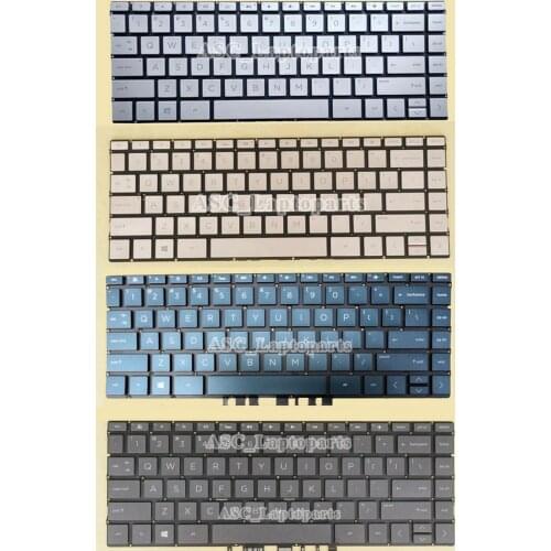 New US English QWERTY Keyboard for HP Pavilion 13-an0000 13-an0010nr 13-an0031wm 13-an0030wm 13-an0000tu 13-an0001tu , BACKLIT