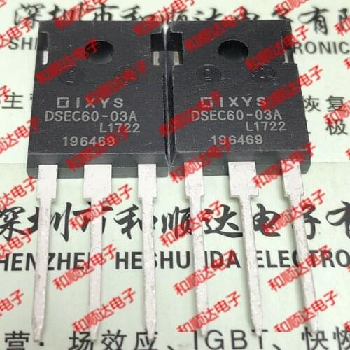 New 2pcs DSEC60-03A TO-247 300V 60A