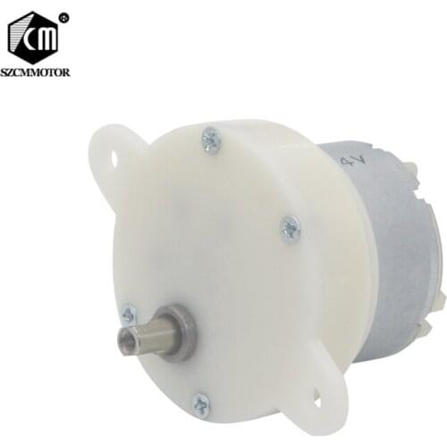Wholesale Low Speed 10RPM Geared Motor Plastic Gear Eccentric Shaft Gearbox Gear Motor