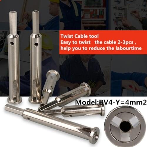 Electrical Line Automatic Stripping Doubling Machine Device Cable Wire Stripper Peeling Twisting Connector 4mm2
