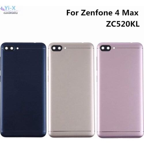 Rear Battery Cover Housing For Asus Zenfone 4 Max ZC520KL Back Battery Cover Housing Case with side buttons