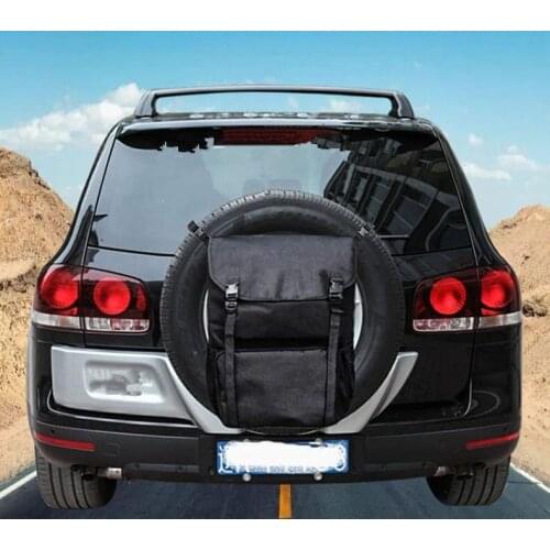 Spare Tire Storage Bag For Jeep Wrangler JK TJ YJ 1987-2020 Cargo Bags Luggage Tool Organizers Trunk Multi-Pockets Backpack