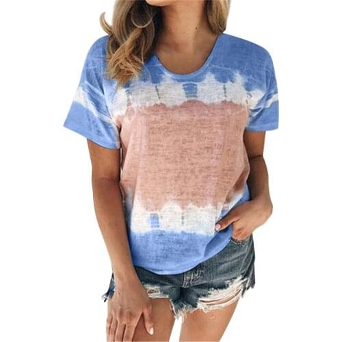 Size 5XL Plus Size Women Casual Short Sleeve O Neck Printed Pullover Loose T-shirt Top Cotton, Spandex Women футболка женская