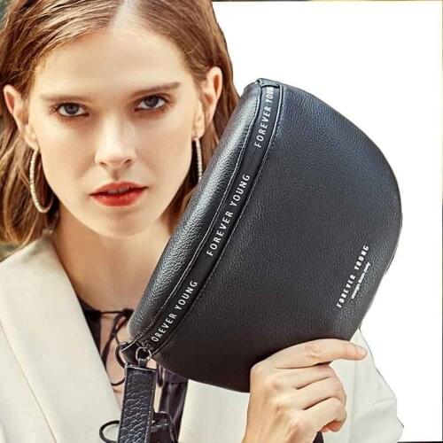 Genuine Leather Crossbody Bags Women Famous Brand Female Shoulder Bag Fashion Wide Shoulder Strap Soft Small Women Bag