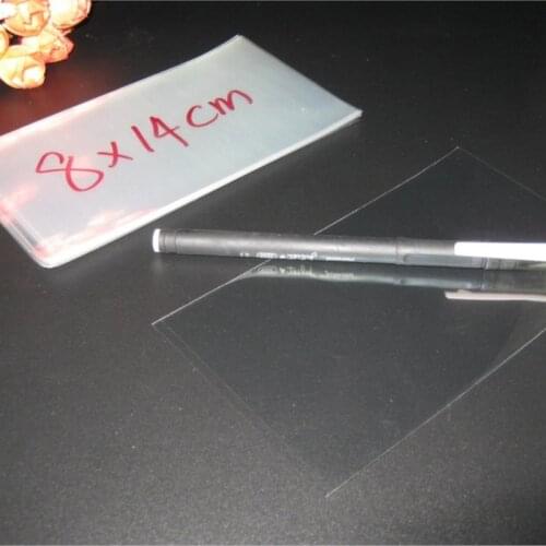 2018 Rushed Cling Film Clear Cellophane Bags 8x14cm Transparent Opp Cosmetic Plastic Packing Bag Gift Candy Tools Flat Pocket